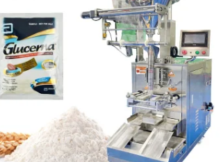 Automatic Vertical Auger Filler Form Fill Seal Sugar Flour Matcha Tea Powder Milk