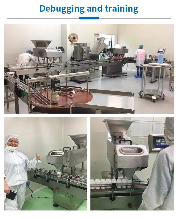 120 Bottle/Min Siemens PLC Full Automatic Round Square Bottle Capping Machine