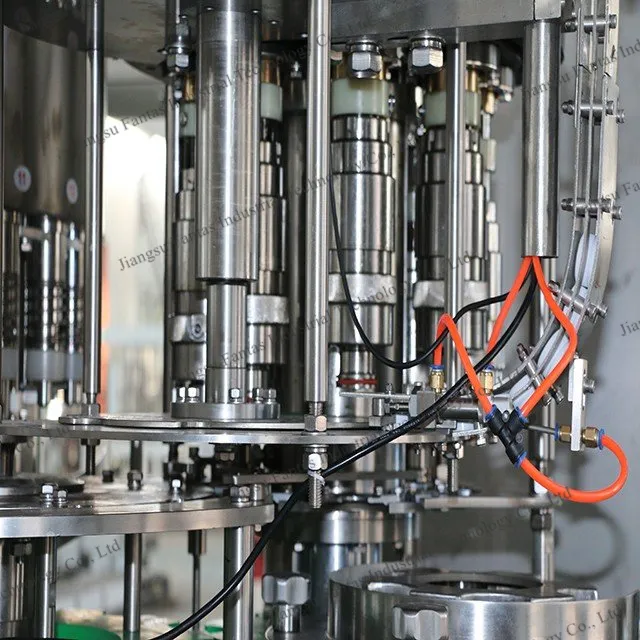 2-in-1 Glass Bottle Fruit Juice Beer Filling Capping Machine