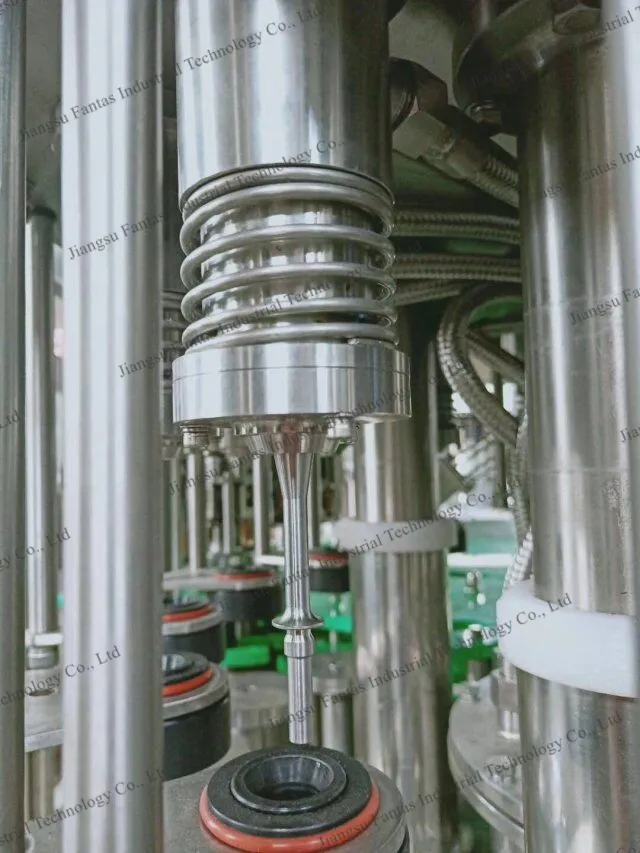 2-in-1 Glass Bottle Fruit Juice Beer Filling Capping Machine