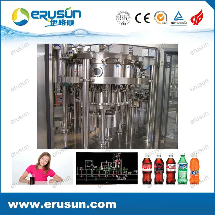 2000bottles Isobaric Filling Carbonated Water Machine