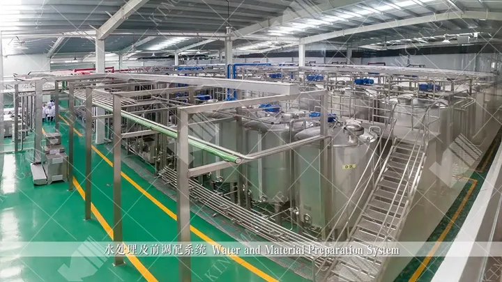 2000bph Glass Bottle Juice Packaging Plant