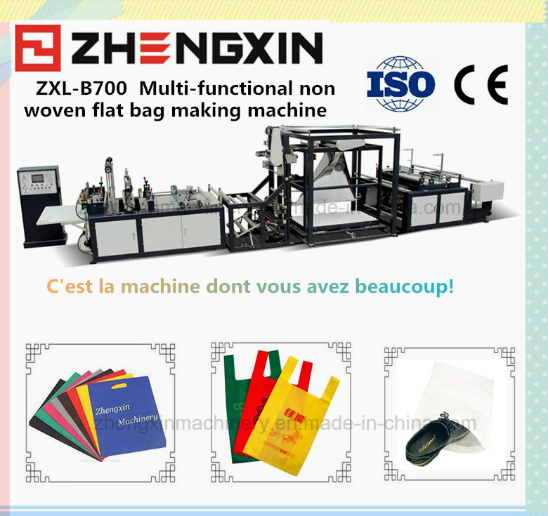 2021 New-Designed Non-Woven Shopping Bag Making Machine (ZXL- B700 )