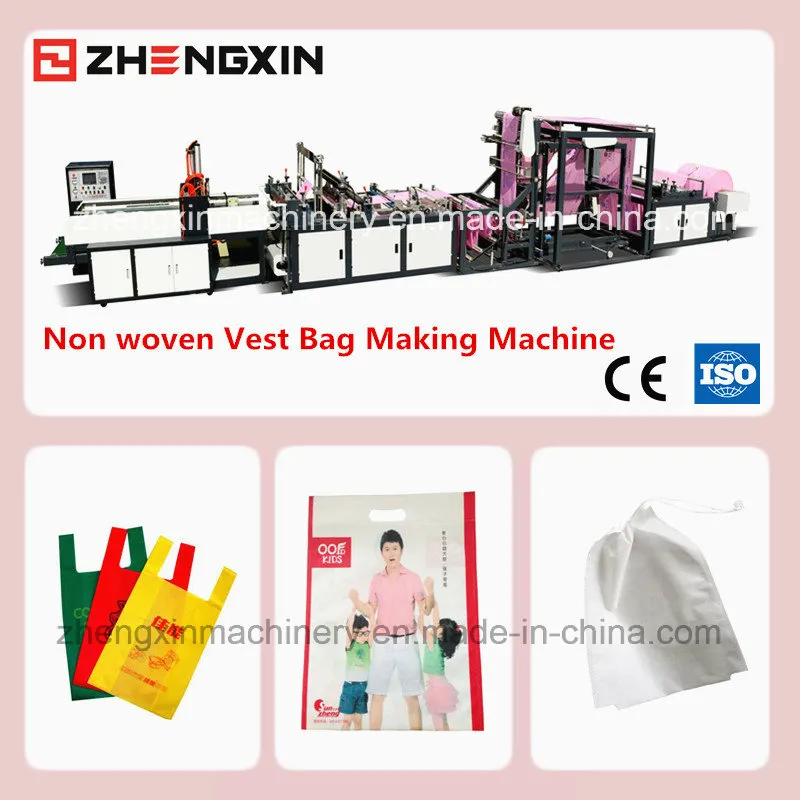 2016 Newly Designed Non-Woven Vest Bag Forming Machine Zxl-A700