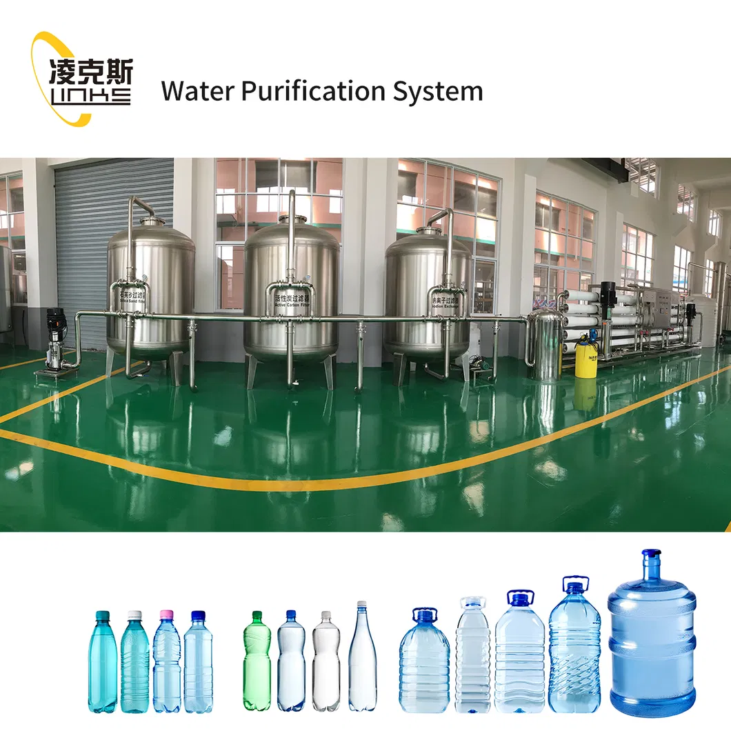 3 in 1 Automatic Pet Bottle Drinking Water Production Line Washing Filling Capping Machinery Mineral Pure Water Filling Bottling and Sealing Machine