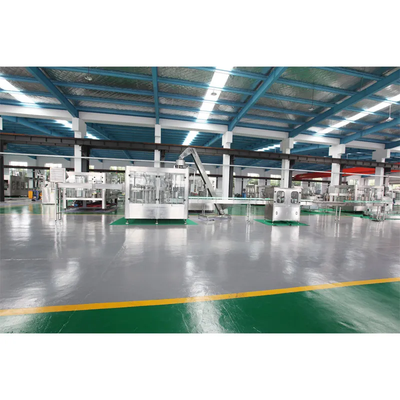 3 in 1 Monoblock Soft Drink Water Filling Machinery