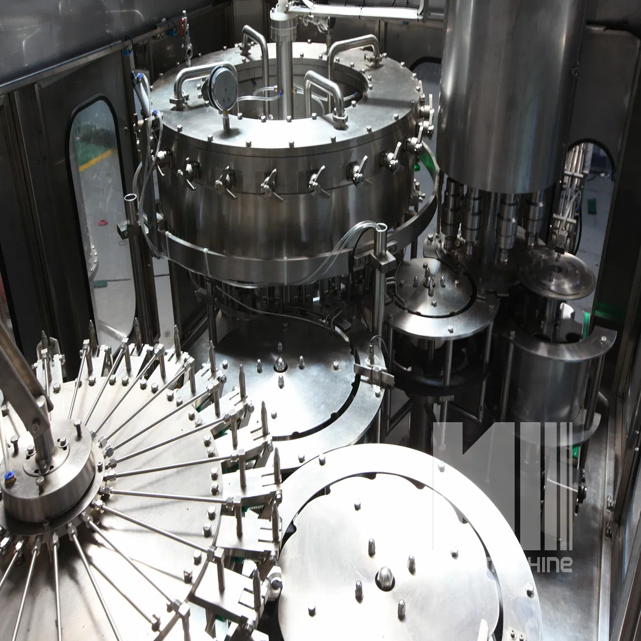 3 in 1 Monoblock Soft Drink Water Filling Machinery