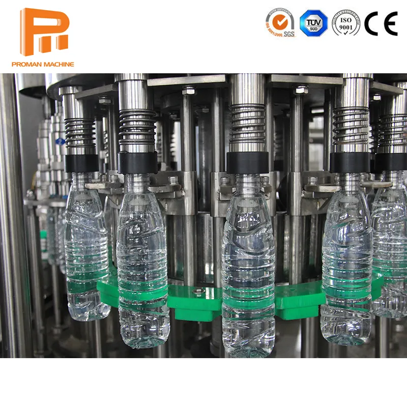 300ml 500ml 1500ml Plastic Glass Pet Bottle Automatic Drinking Mineral Sparkling Pure Water Liquid Beverage Filling Bottle Water Making Bottling Machine