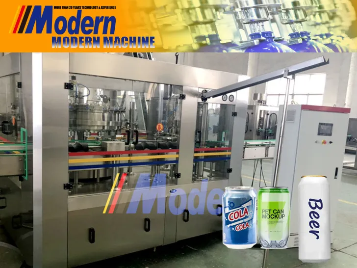 330ml 500ml Small Automatic Low Oxygen Brewing Beer Can Filling Machine