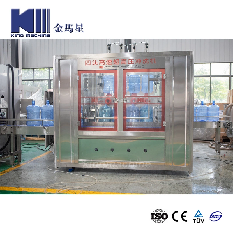 60-1200bph Automatic 3&5 Gallon Drinking Water Purification and Bottling Plant