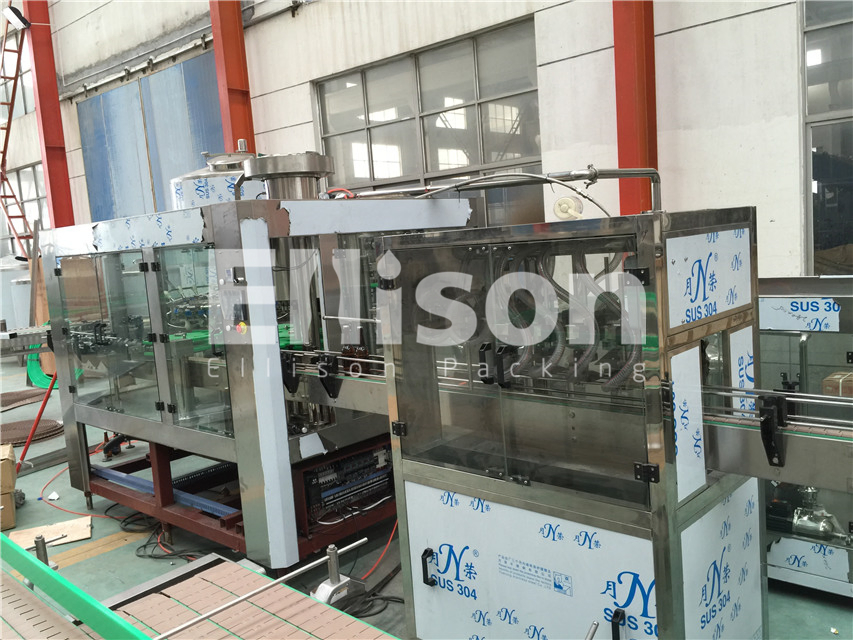 750ml Glass Bottle Brew Beer Filling Machine / Bottling Equipment