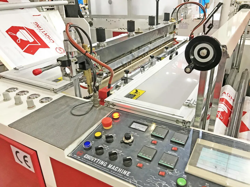 After Sale Service Provided Interleaved Perforated Draw Tape Rope Garbage Bag Making Machine