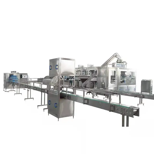 Auto 5 Gallon 18.9L 20L Bottle Barrel Pure Drinking Water Purified Water and Distilled Water Barreled Line Qgf-150 for 3-5 Gallon Bottle Filling Machine