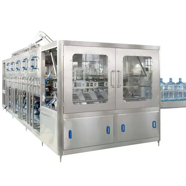 Auto 5 Gallon 18.9L 20L Bottle Barrel Pure Drinking Water Purified Water and Distilled Water Barreled Line Qgf-150 for 3-5 Gallon Bottle Filling Machine