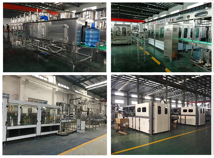 Automatic 3 In1 Barreled Mineral Pure Water Filling Machine