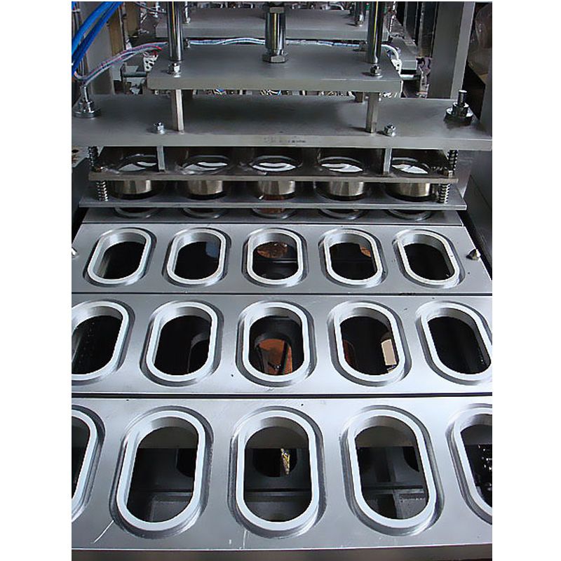 Automatic Aluminum Foil Plastic Container Sealing Machine Vacuum Tray Sealing Machine