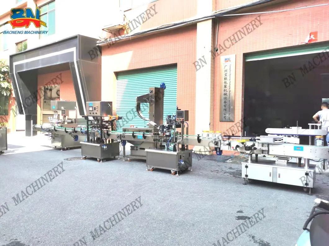 Automatic Bottle Sauce Jam Ketchup Paste Filling Machine with Vacuum Capping Packaging Line