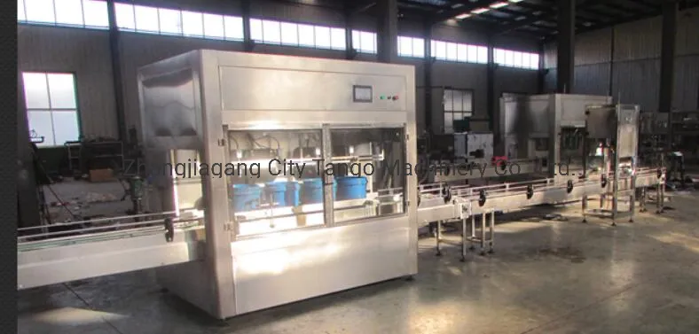 Automatic Bottle Servo Pisiton Liquid Hair Washing Intergent Filling Packing Machine