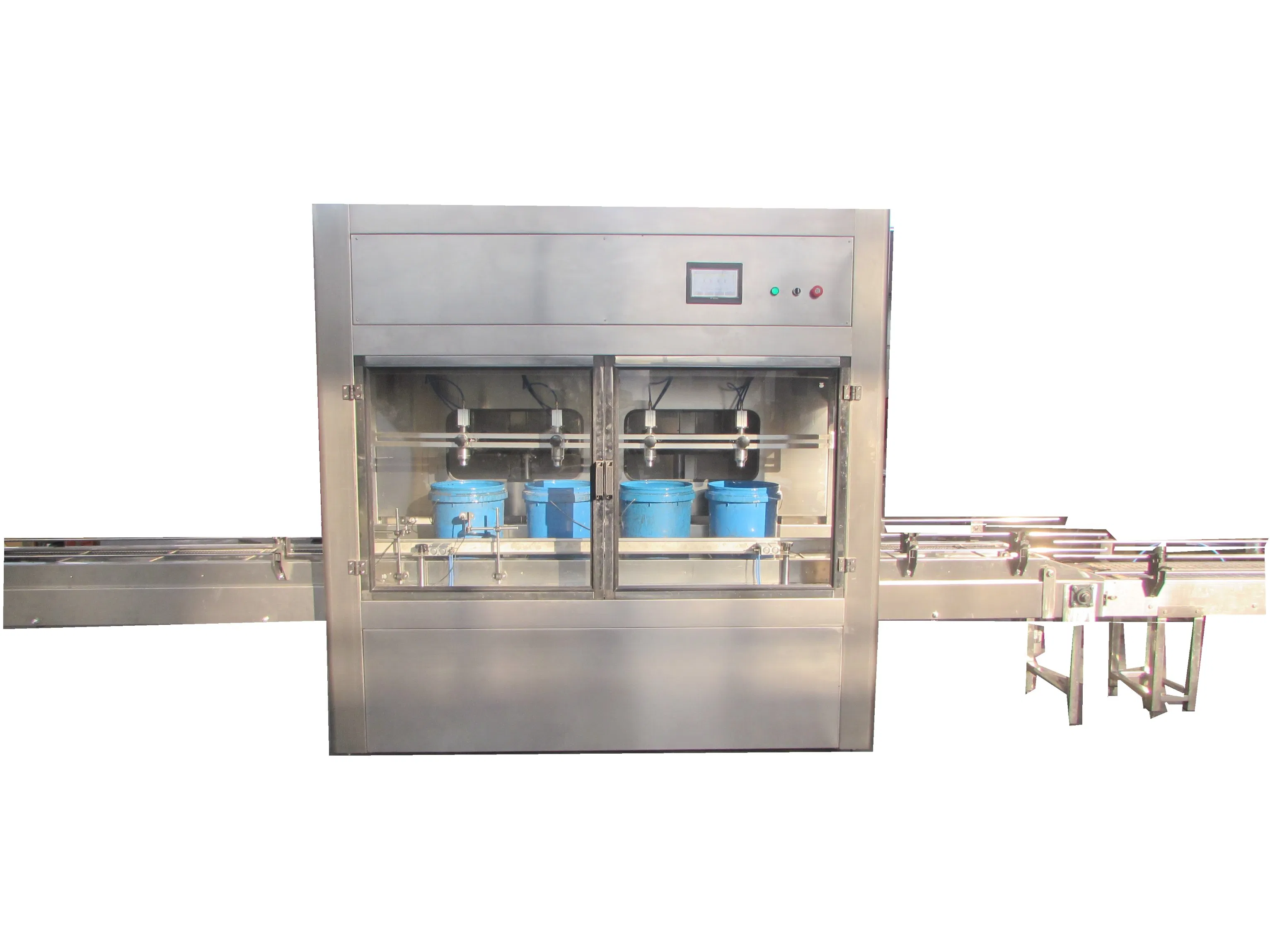 Automatic Bottle Servo Pisiton Liquid Hair Washing Intergent Filling Packing Machine