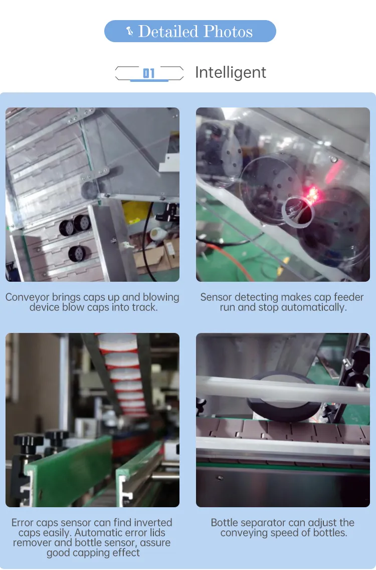 Automatic Capping Machine Plastic Bottle Capper