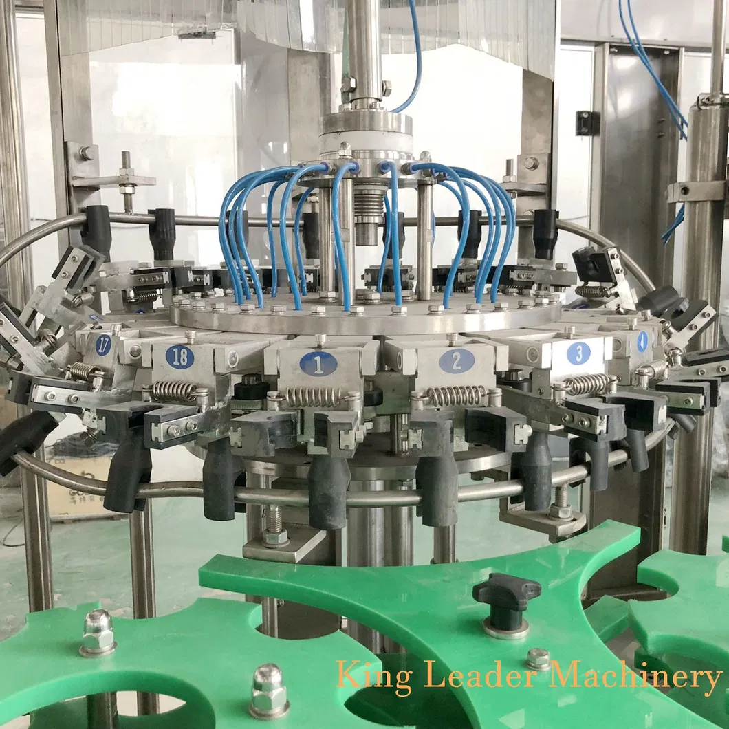 Automatic Carbonated Cola Liquid Soda Water Glass Bottle Filling Machine