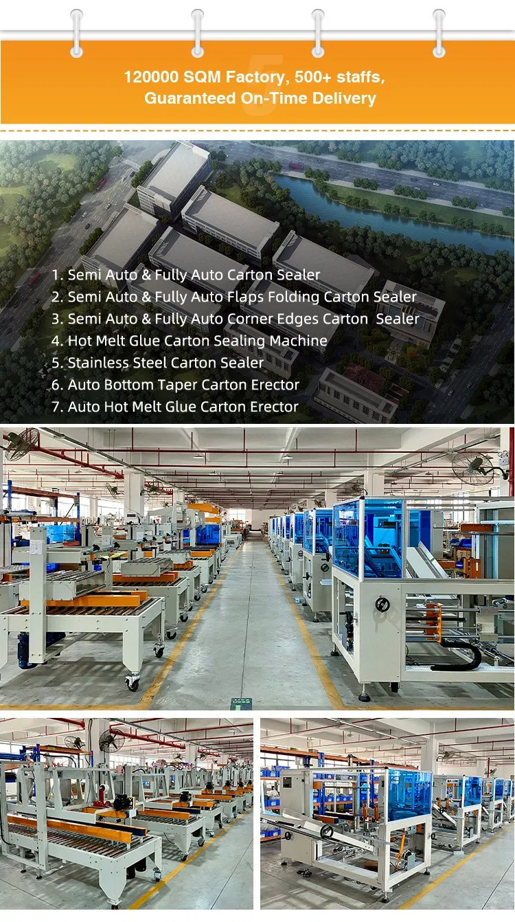 Automatic Folding and Sealing Machine Fully Automatic Carton Sealing Machine