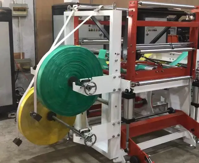 Automatic Heave Duty Garbage Bin Bag Making Machine Trash Bag Converting Equipment Plastic Bag Maker