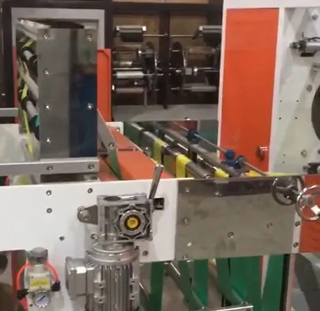 Automatic Heave Duty Garbage Bin Bag Making Machine Trash Bag Converting Equipment Plastic Bag Maker