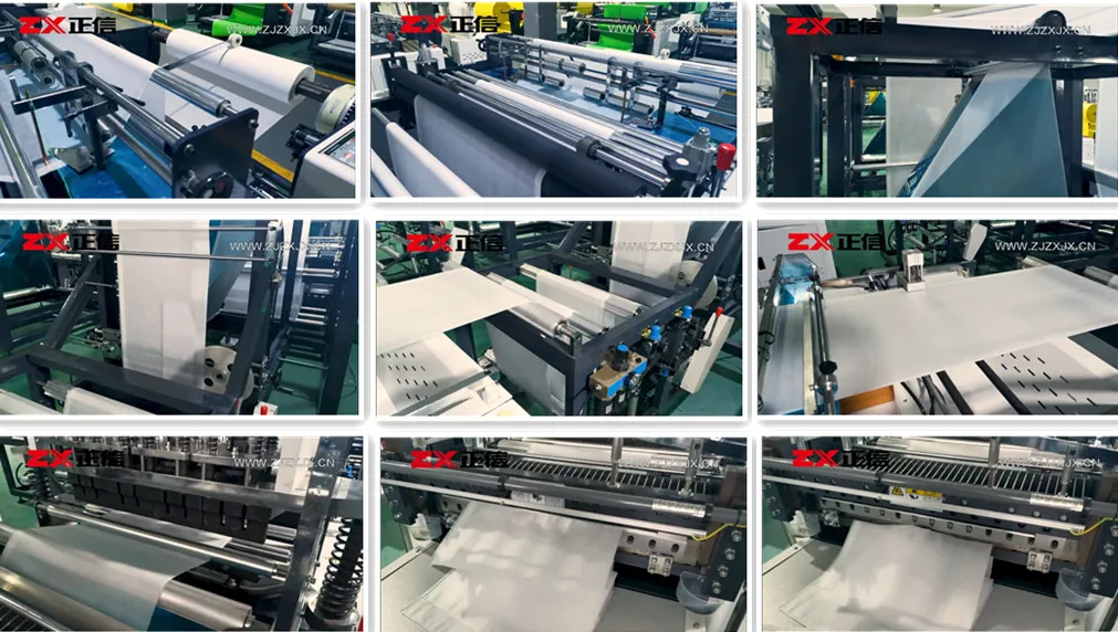Automatic Non Woven Fabric D-Cut Bag, Flat Bag, Automatic Cutting Bag, Quality Biodegradable Plastic Flat Shopping Bag Making Machine with High Quality
