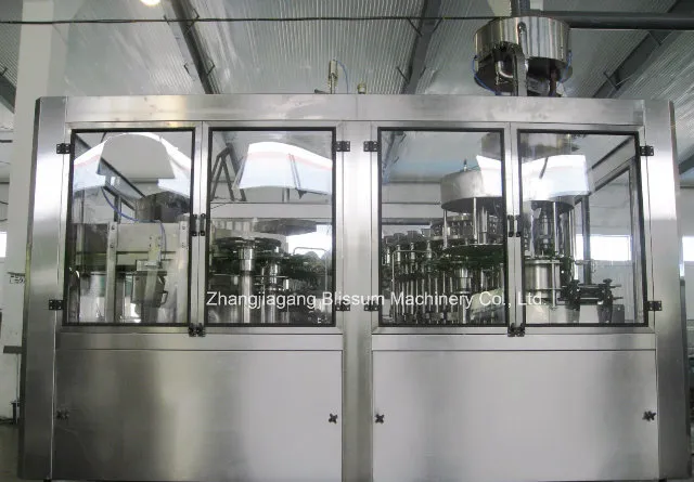 Automatic Not From Concentrate Basil Seed Jucie Bottling Machine