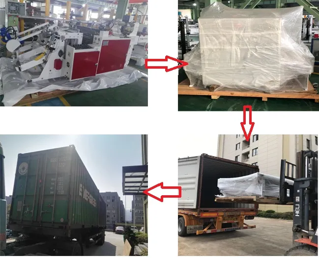 Automatic Perforated on Roll T-Shirt Vest Flat Bag Making Machine