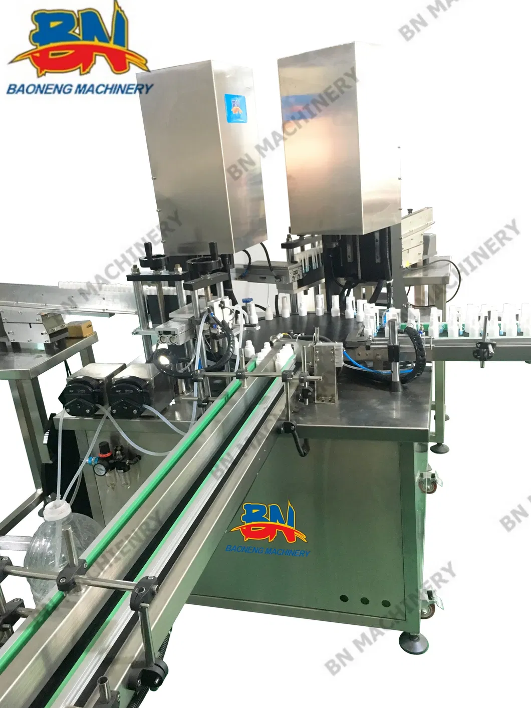 Automatic Pharmaceutical & Cosmetic Bottle Nasal/Mouth Spray Liquid Filler Capper with Top-Quality Supply