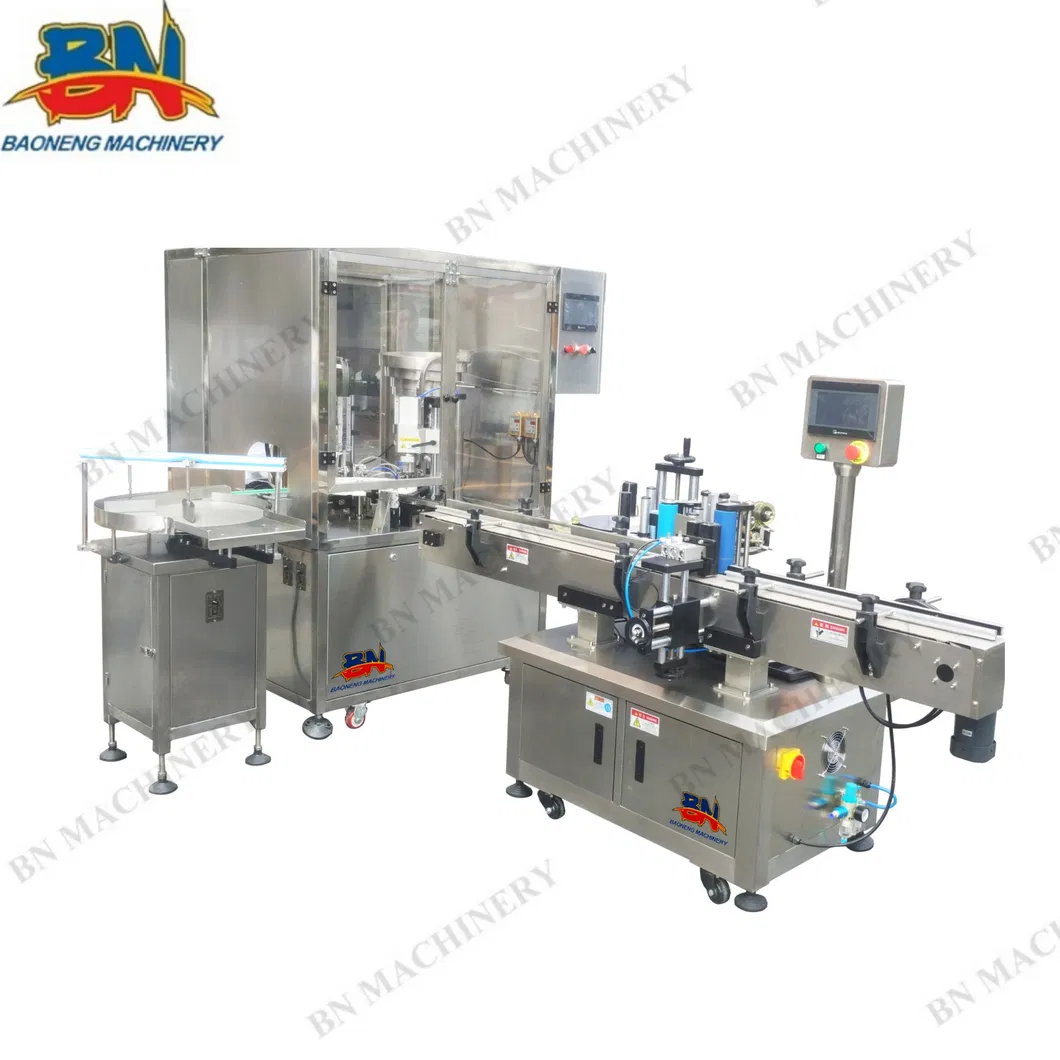 Automatic Pharmaceutical & Cosmetic Bottle Nasal/Mouth Spray Liquid Filler Capper with Top-Quality Supply