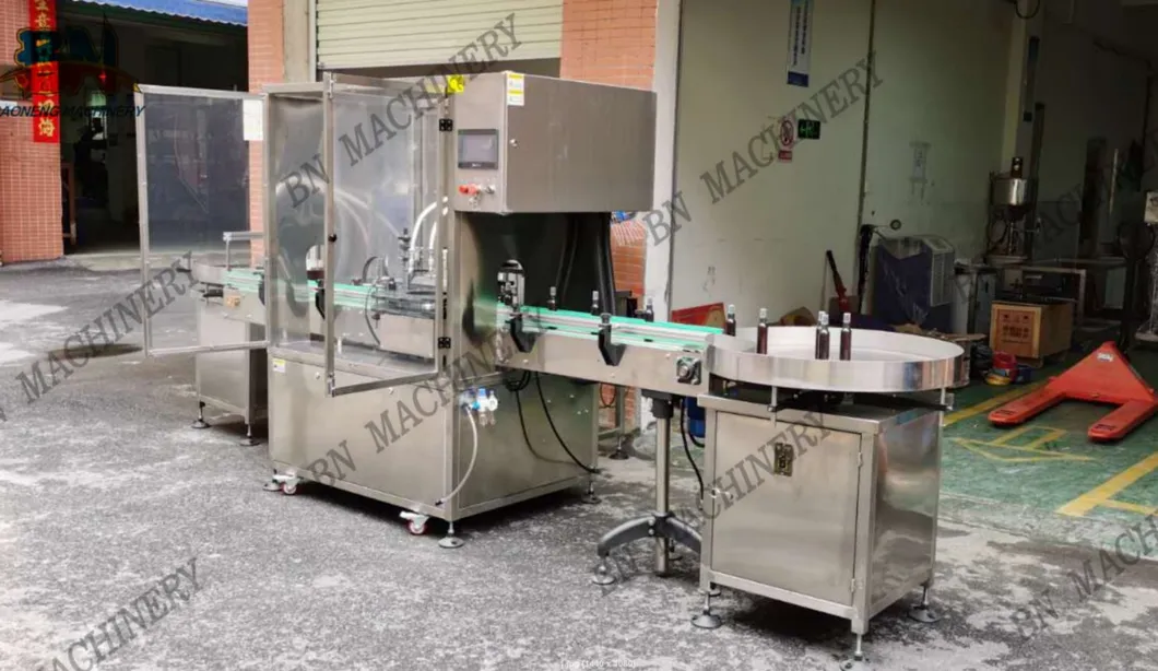 Automatic Pharmaceutical & Cosmetic Bottle Nasal/Mouth Spray Liquid Filler Capper with Top-Quality Supply