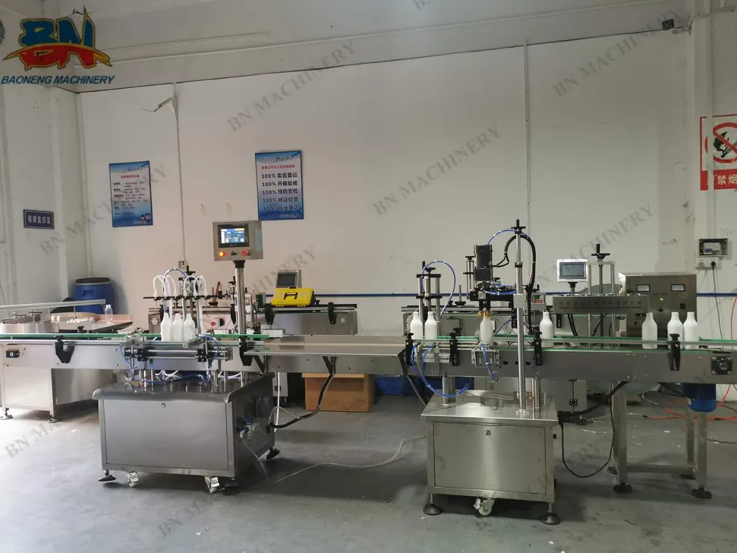 Automatic Pharmaceutical & Cosmetic Bottle Nasal/Mouth Spray Liquid Filler Capper with Top-Quality Supply