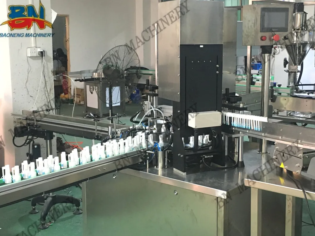 Automatic Pharmaceutical & Cosmetic Bottle Nasal/Mouth Spray Liquid Filler Capper with Top-Quality Supply