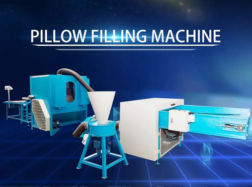 Automatic Pillow Stuffing and Weighting Machine Fiber Pillow Filling Machine