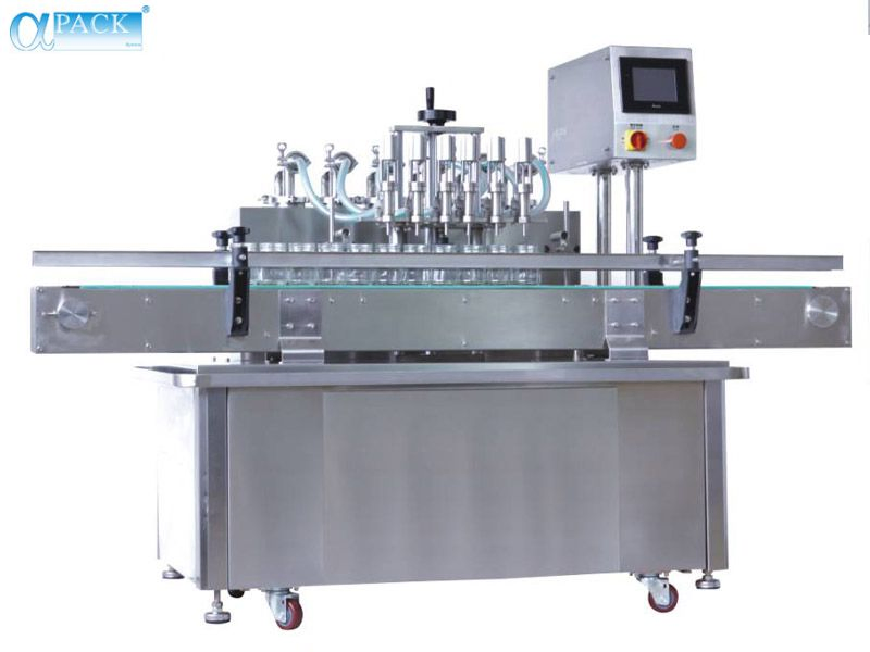 Automatic Piston Type Multi-Head Liquid Bottle Oil Filling Machinery for Packing Machine ( AFL -820G-2500)