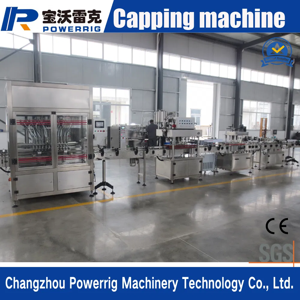 Automatic Plastic Bottle Screw Capping Filling Labeling Packing Machine with Ce and SGS Certificate