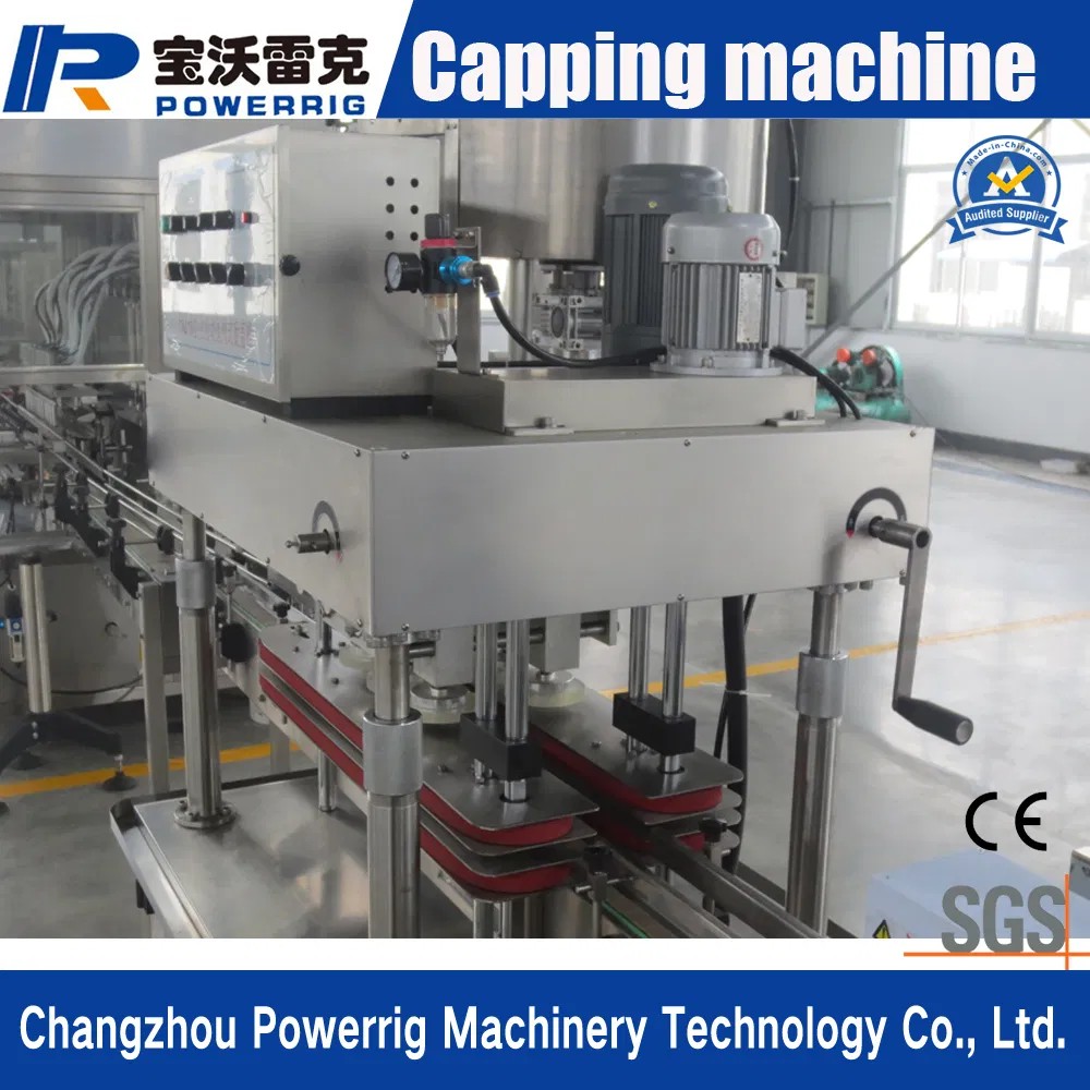 Automatic Plastic Bottle Screw Capping Filling Labeling Packing Machine with Ce and SGS Certificate