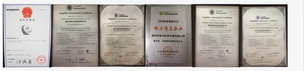 Full-Automatic Turntable Potato Chip Biscuit Plastic Paper Tube Sealer