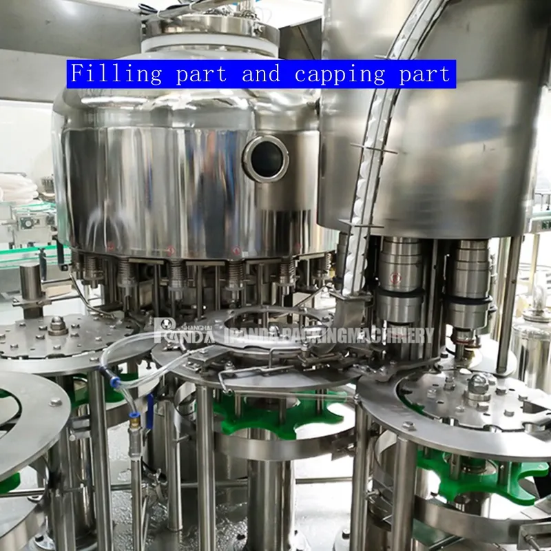 Automatic Small 330ml Carbonated Soft Drinks / Beer / Cola Beverage Canning Filling Machine Production Line Price
