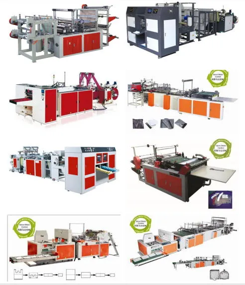 Automatic T-Shirt Bag Making and Packing Machine