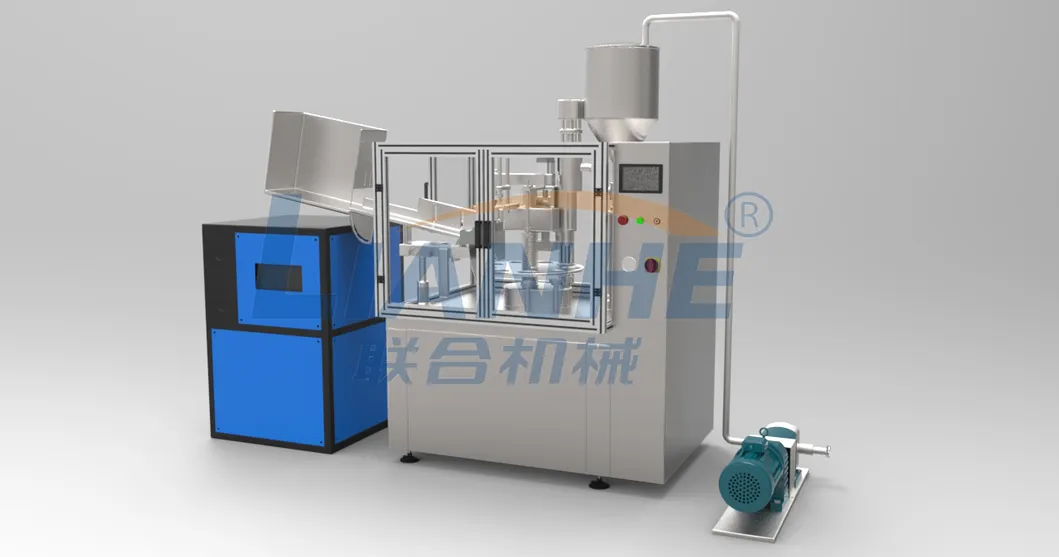 Automatic Tube Filling and Sealing Machine Cream Sanitizer Packing Machine
