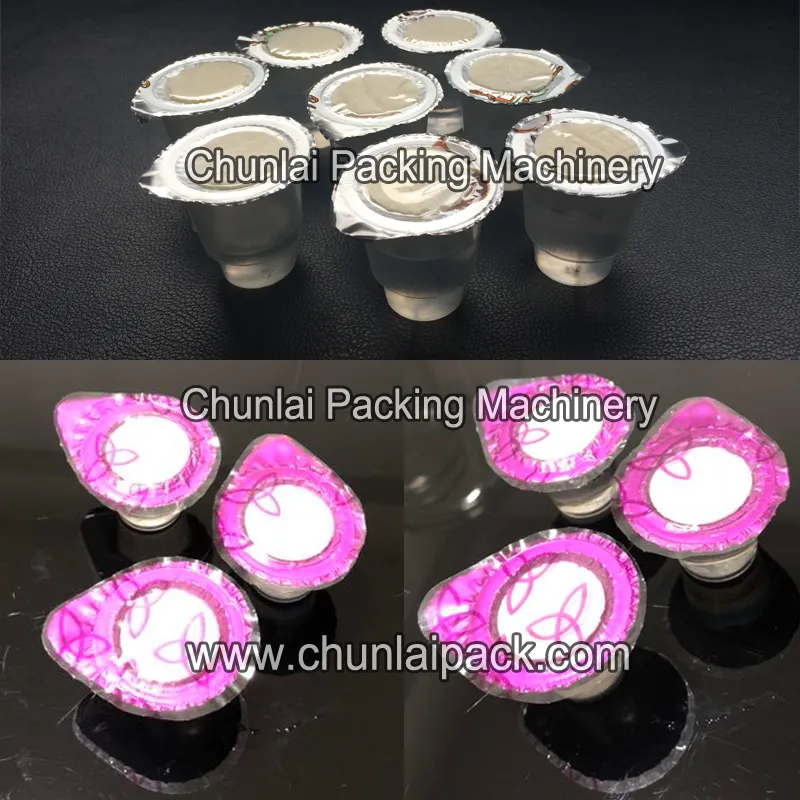Automatic Turntable Communion Plastic Cup Filling Sealing Machine