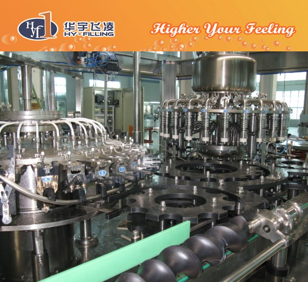 Basil Seed Drink Filler Glass Bottle for Thailand Client