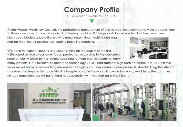 BOPP Computer Control Heat Cutting Bag Making Machine for Plastic Packing Bag