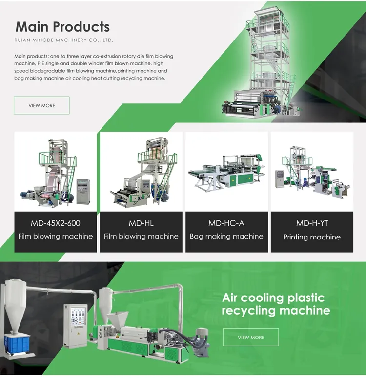 BOPP Computer Control Heat Cutting Bag Making Machine for Plastic Packing Bag
