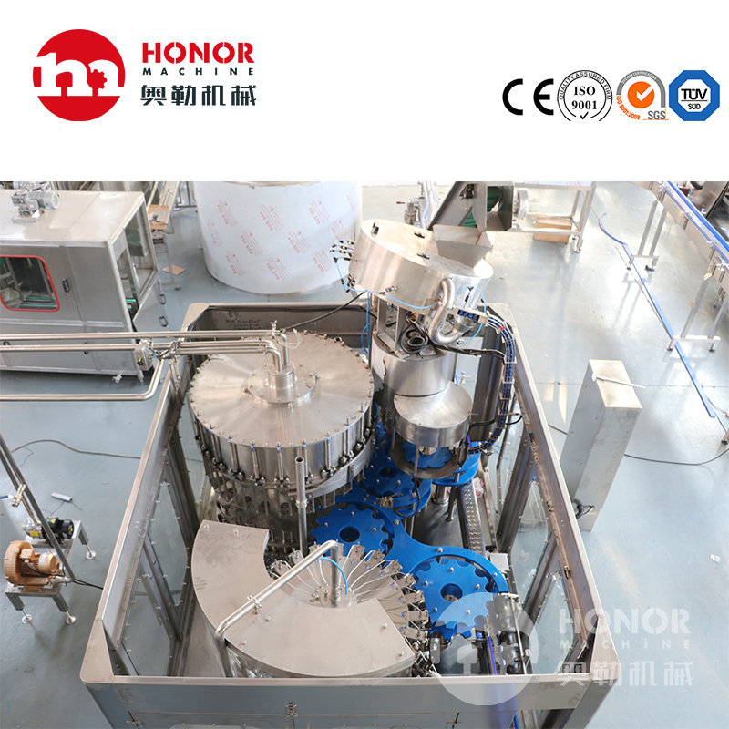 Bottle Alcoholic Beverage Whisky Aseptic Packaging Filling Machine