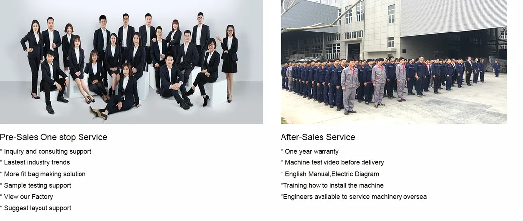 Box Bag Making Machine with Online Handle Attach